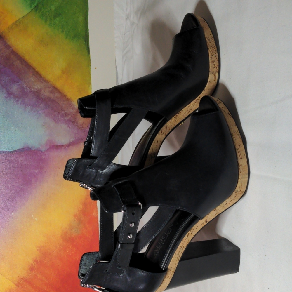 Ralph Lauren Fiana size 7.5 Black